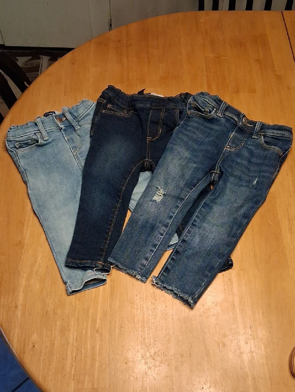 Old Navy Baby Distressed Skinny Jeans 1 Pair Size 12-18 M, 2 Pair Size 18-24 M